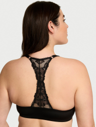 Женский комплект белья Victoria's Secret бюст и трусики брифы 1161599603 (Черный 32B/XS)