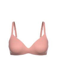 Женский комплект белья Victoria's Secret бюст и трусики тонг 1161628800 (Розовый 34B/S)