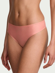 Женский комплект белья Victoria's Secret бюст и трусики тонг 1161628800 (Розовый 34B/S)