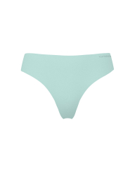 Женский комплект белья Victoria's Secret лиф Push-Up и трусики тонг 1161661865 (Голубой 34B/S)