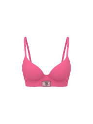 Жіночий комплект білизни Victoria's Secret ліф і трусики 1161689354 (Рожевий 36C/XL)