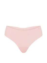 Комплект белья Victoria's Secret бюстгальтер и бесшовные трусики тонг 1161852039 (Розовый 32B/XS)