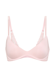 Комплект білизни Victoria's Secret бюст Push-Up та безшовні трусики бікіні 1161854058 (Рожевий 38С/L)