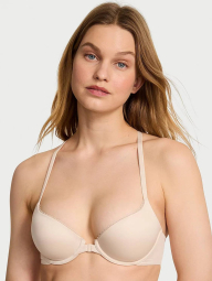 Комплект білизни Victoria's Secret бюст та трусики брифи 1161871462 (Молочний 36D/L)
