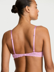 Кружевной комплект Victoria's Secret бюст Push-Up и трусики чики 1161889350 (Сиреневый 38C/L)
