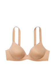 Женский комплект белья Victoria's Secret бюст и трусики тонг 1161889442 (Бежевый 32C/S)
