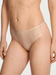 Женский комплект белья Victoria's Secret бюст и трусики тонг 1161889442 (Бежевый 32C/S)