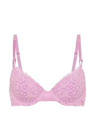 Кружевной комплект Victoria's Secret бюст и трусики чики 1161997570 (Сиреневый 34B/S)