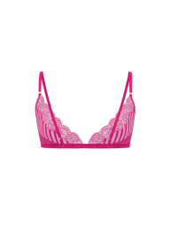 Комплект белья Victoria's Secret бралетт триангл и трусики тонг 1162055229 (Розовый XL)