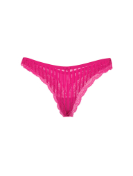 Комплект белья Victoria's Secret бралетт триангл и трусики тонг 1162055229 (Розовый XL)