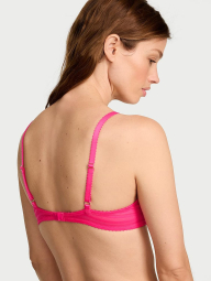 Комплект белья Victoria's Secret бюст и трусики тонг 1162083772 (Розовый 38D/XL)