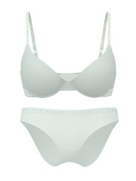 Комплект белья Victoria's Secret бюстгальтер и трусики бикини 1162083870 (Бирюзовый 34D/M)