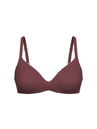 Женский комплект белья Victoria's Secret бюст и трусики тонг 1162134183 (Розовый 34D/M)