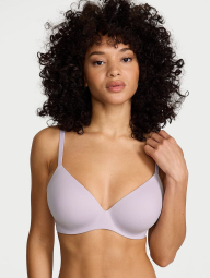 Женский комплект белья Victoria's Secret бюст и трусики тонг 1162139190 (Сиреневый 36B/M)