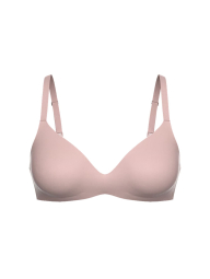 Жіночий комплект білизни Victoria's Secret погруддя та безшовні трусики тонг 1162201071 (Рожевий 34B/S)