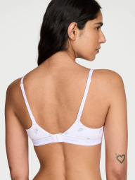 Комплект білизни Victoria's Secret бюст та трусики хіпхагери 1162231767 (Білий 38C/XL)