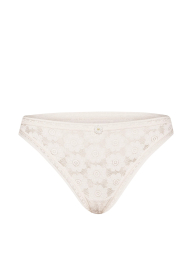 Мереживний комплект білизни Victoria's Secret бюст триангл і трусики брифи 1162256532 (Молочний XXL)