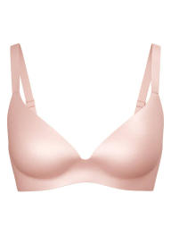 Жіночий комплект білизни Victoria's Secret бюст та трусики тонг 1162416441 (Рожевий 42D/XXL)
