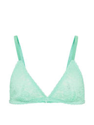 Комплект белья Victoria's Secret бралетт триангл и трусики тонг 1162500874 (Бирюзовый L)