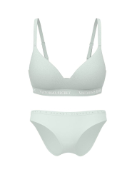 Жіночий комплект білизни Victoria's Secret бюст і трусики бікіні 1162609453 (Бірюзовий 34B/S)