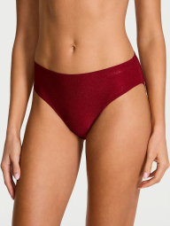Комплект белья с шиммером Victoria's Secret бюстгальтер Push-Up и трусики бикини 1162691115 (Красный 34C/M)