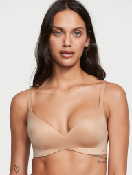 Женский комплект белья Victoria's Secret бюст и трусики брифы 1162695066 (Бежевый 44C/XXL)