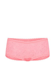 Кружевной комплект Victoria's Secret бюст и трусики шортики 1162850021 (Розовый 34C/M)
