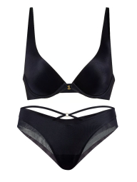 Комплект белья Victoria's Secret бюст и трусики чики 1162997538 (Синий 38B/L)