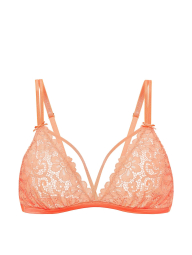 Комплект білизни Victoria's Secret бралетт та трусики тонг 1163082911 (Помаранчевий M)