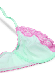 Комплект білизни Victoria's Secret бюст та трусики чики 1163083591 (Бірюзовий 34B/XS)