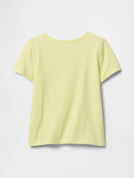 Дитячий комплект GAP футболка та шорти 1159839484 (Жовтий 6-12M)
