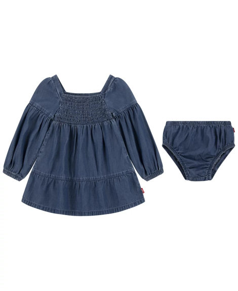 Дитячий комплект Levi's сукня та трусики 1159839746 (Синій 18M)