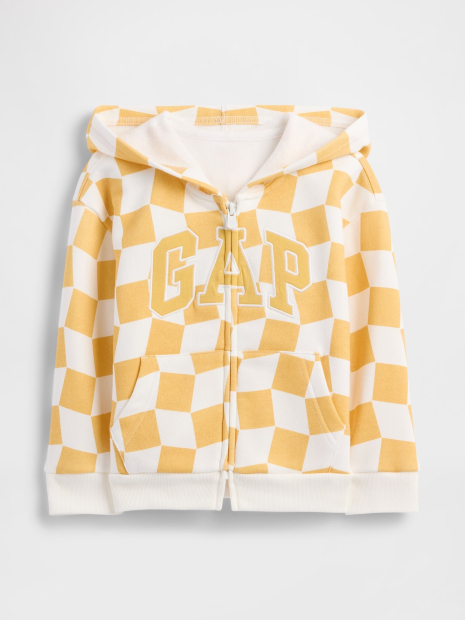 Детский костюм на флисе GAP толстовка и джоггеры 1159840053 (Желтый 6-12M)
