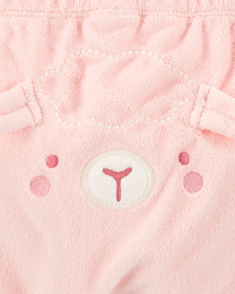 Комплект одежды Carter's толстовка, штаны и боди 1159840174 (Розовый 9M)