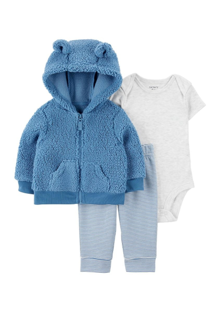 Комплект одежды Carter's толстовка, боди и штаны 1159840316 (Разные цвета 6M)