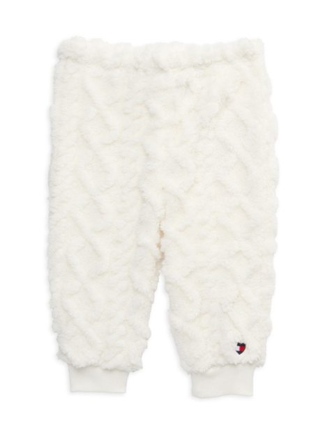 Детский костюм из шерпы Tommy Hilfiger свитшот и штаны 1159842513 (Молочный 18M)