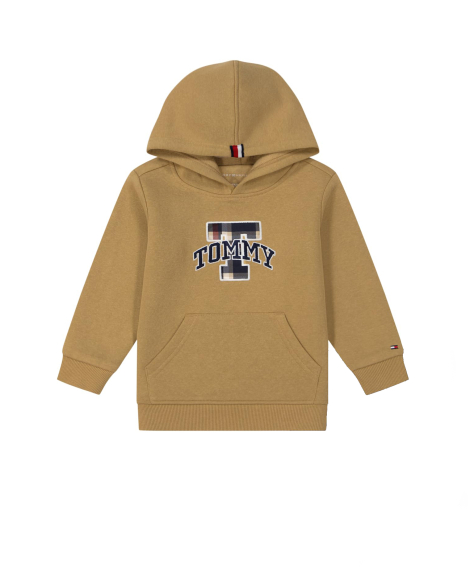 Тёплый комплект Tommy Hilfiger худи и штаны 1159842792 (Коричневый/Синий 12M)