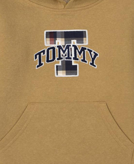 Тёплый комплект Tommy Hilfiger худи и штаны 1159842792 (Коричневый/Синий 12M)