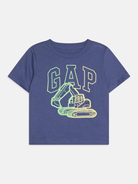Дитячий комплект GAP футболка та шорти 1159843576 (Синій 12-18M)