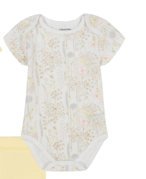 Детский комплект Calvin Klein два боди и штаны 1159844986 (Разные цвета 3-6M)