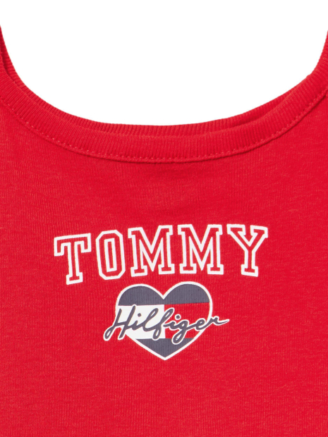 Дитячий комплект Tommy Hilfiger боді та пов'язка на голову 1159845728 (Червоний 12M)
