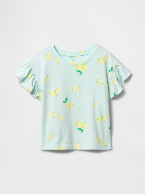 Детский комплект GAP футболка и леггинсы 1159846355 (Голубой 6-12M)