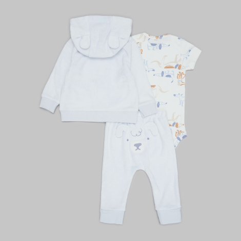 Дитячий комплект Carter's толстовка, штани та боді 1159846872 (Різні кольори 6M)