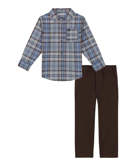 Детский комплект Calvin Klein рубашка и штаны 1159847647 (Разные цвета 12M)