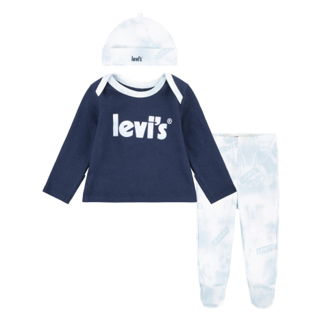 Детский комплект Levi's лонгслив, штаны и шапочка 1159848336 (Разные цвета 56-62)