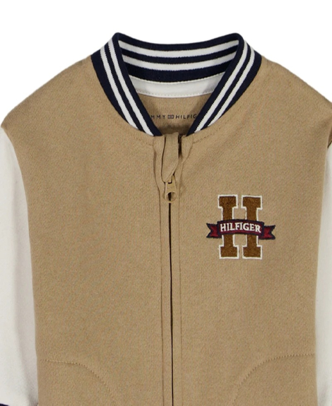 Детский комплект Tommy Hilfiger бомбер, боди и штаны 1159853910 (Разные цвета 3-6M) на рост 64-69 см