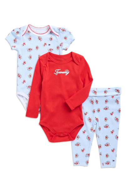 Детский комплект Tommy Hilfiger два боди и леггинсы 1159854602 (Разные цвета 0-3M) на рост 58-64 см