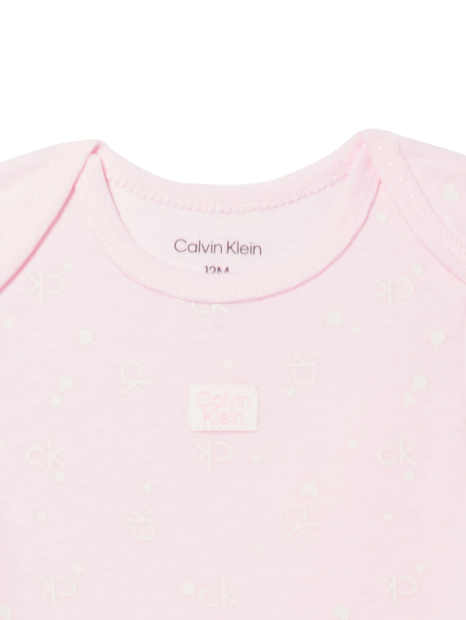 Детский комплект Calvin Klein два боди и штаны 1159855521 (Розовый 0-3M) на рост 56-61 см
