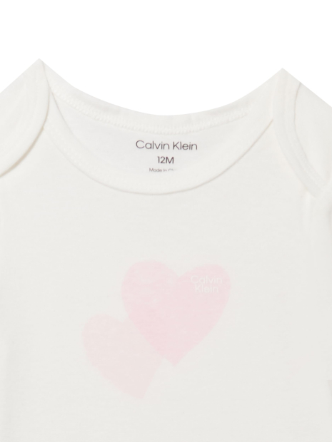 Детский комплект Calvin Klein два боди и штаны 1159855521 (Розовый 0-3M) на рост 56-61 см