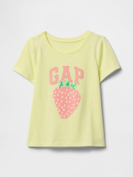 Детский комплект GAP футболка и шорты 1159839484 (Желтый 6-12M)